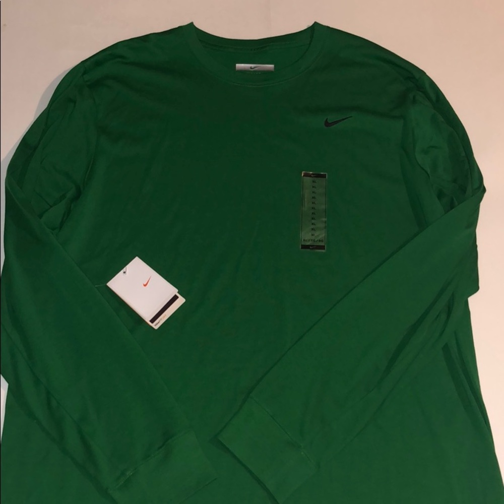 Green Nike Long Sleeve Shirt!